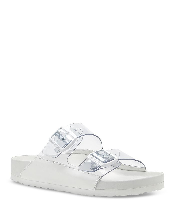 Manolo Blahnik x Birkenstock Women's Arizona EXQ Clear Slide Sandals | Bloomingdale's (US)
