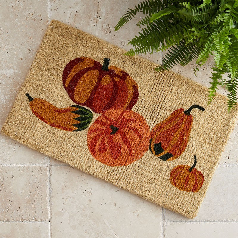 Pumpkin Patch Coir Door Mat - Pumpkin Patch | The Company Store