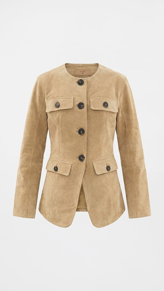 BLANKNYC Cinnamon Crunch Suede Blazer Cinnamon Crunch S | Shopbop