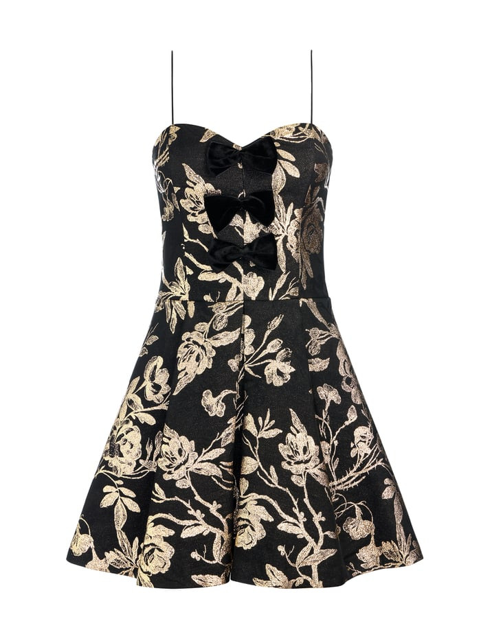 DANIELA STRUCTURED MINI DRESS | Alice + Olivia