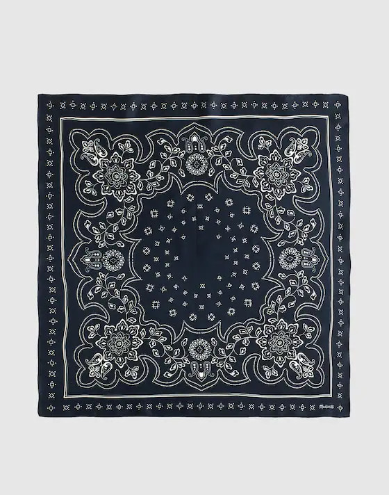 Medium Silk Bandana | Madewell