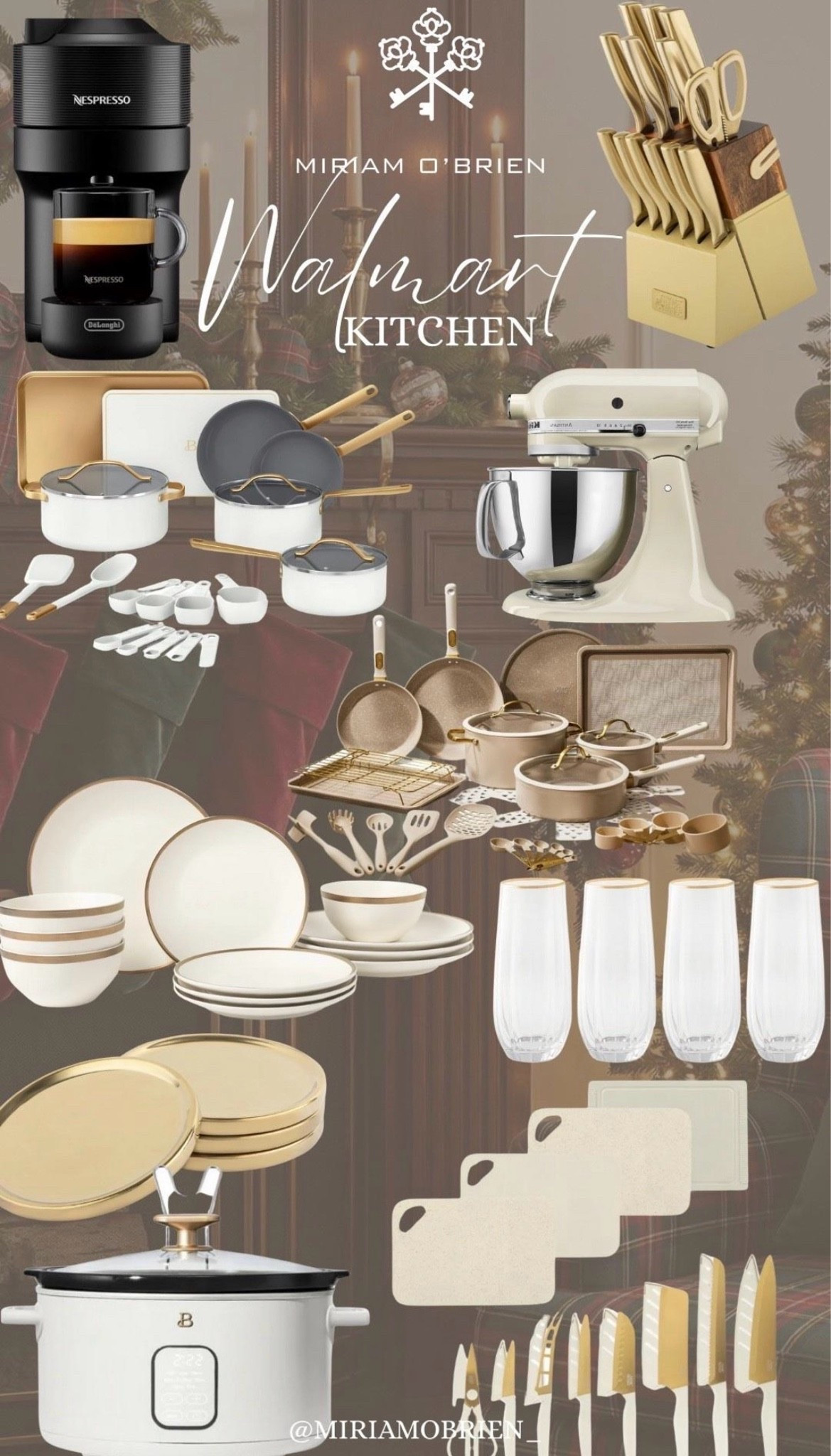A kitchen refresh without the designer price tag 🤎✨ These Walmart finds have that classic, elevated kitchen look—from cookware and serving pieces to glassware, dinnerware, and those little details that make cooking and hosting feel more special.
Save this one if you’re building your dream kitchen!
Follow me @miriamobrien on Instagram & TikTok for more kitchen, home & lifestyle finds. ✨
#WalmartFinds #WalmartHome #KitchenFinds #KitchenInspiration #HomeDecor

#LTKmomlife #LTKOver40 #LTKHome