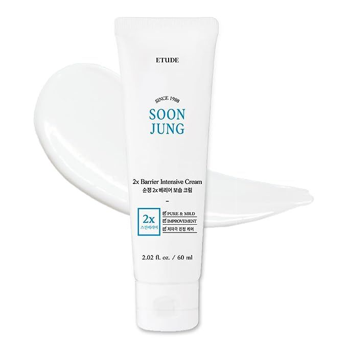ETUDE House SoonJung 2x Barrier Intensive Cream 60ml (21AD) | Hypoallergenic Shea Butter Hydratin... | Amazon (US)