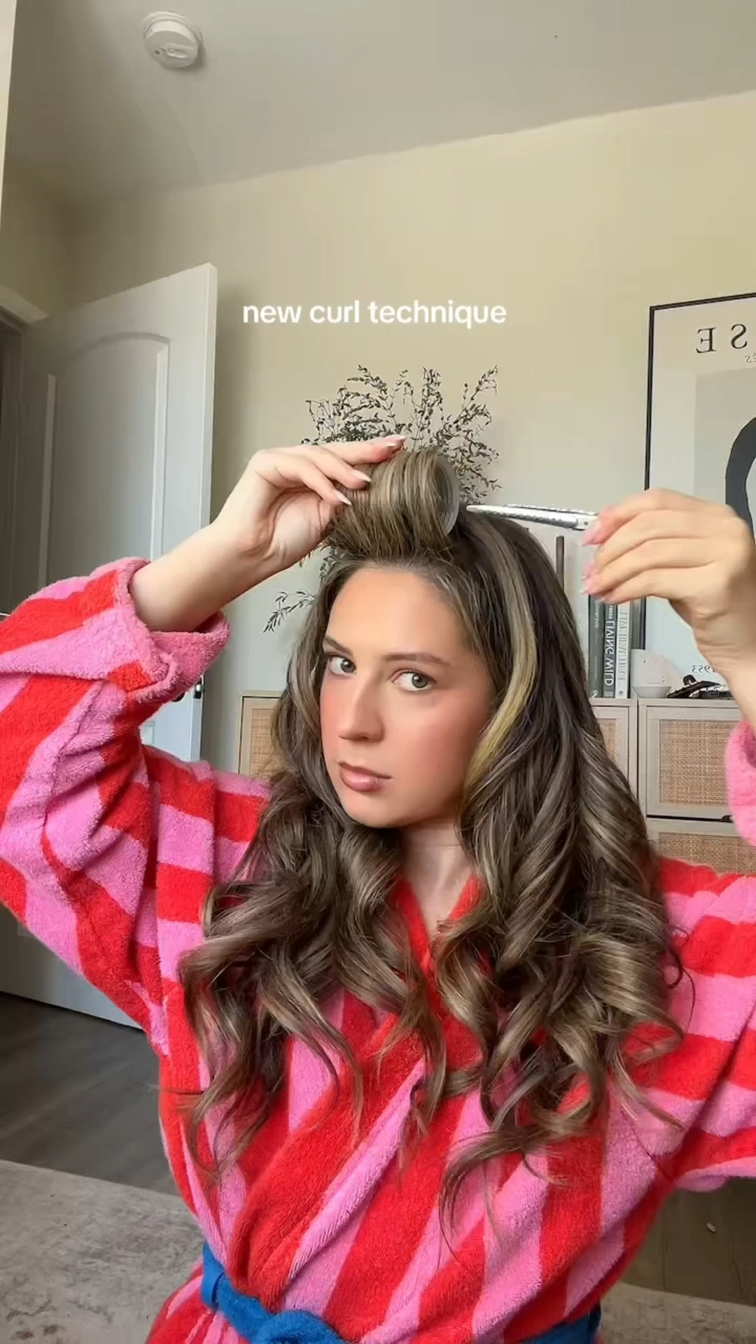 Curl routine 

#LTKBeauty