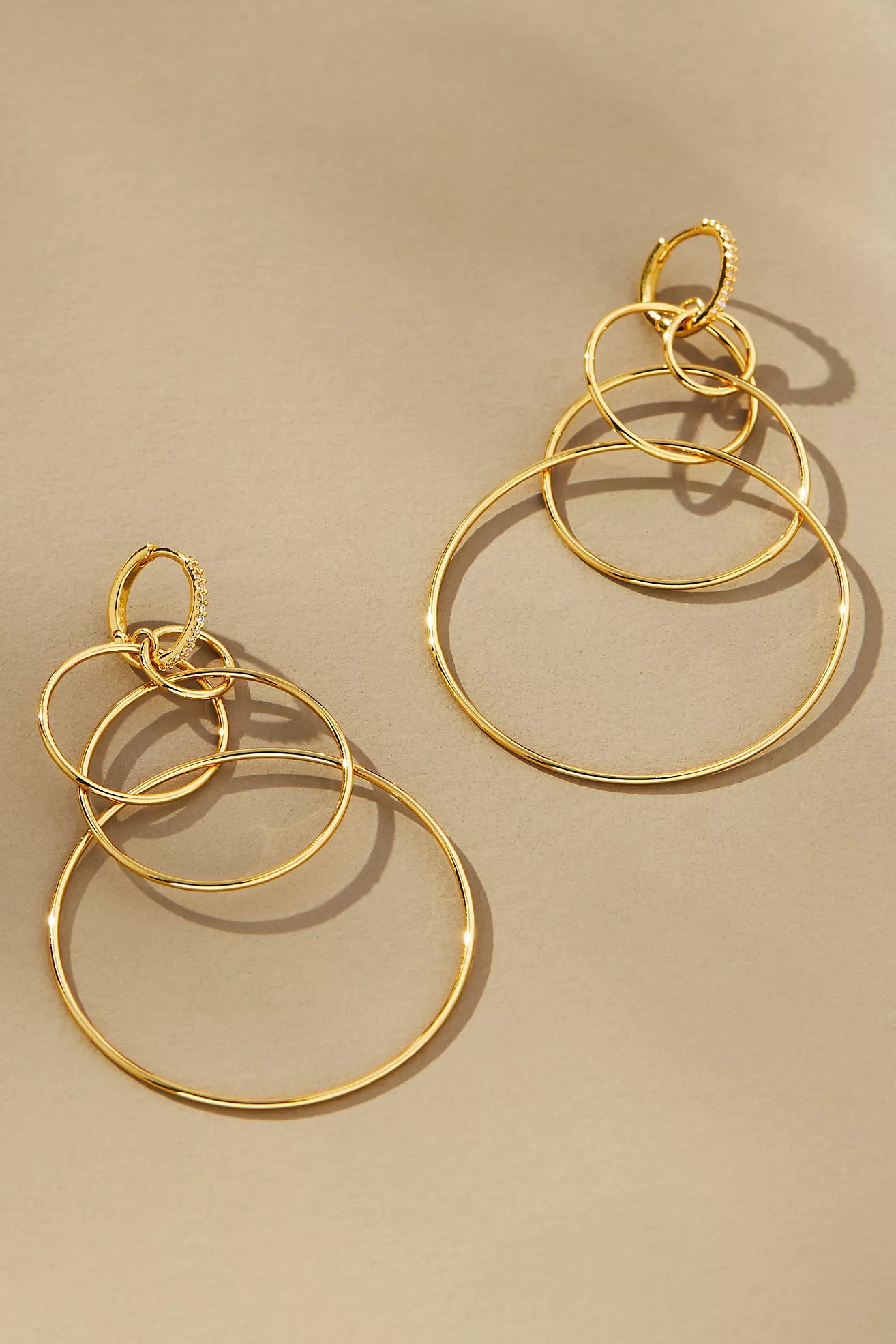 Linked Spheres Drop Earrings | Anthropologie (US)