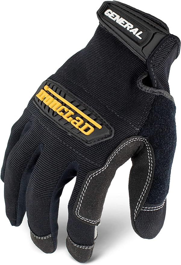 Ironclad General Utility Work Gloves GUG, All-Purpose, Performance Fit, Durable, Machine Washable | Amazon (US)