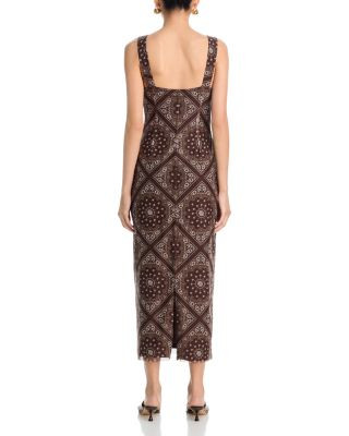 Mesh Cutwork Midi Dress - Exclusive | Bloomingdale's (US)