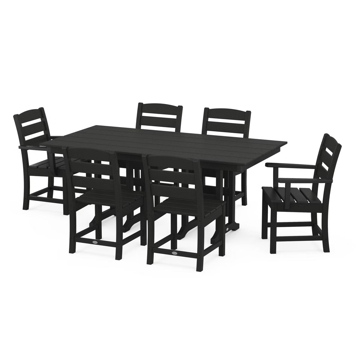 Lakeside 7pc Farmhouse Dining Set - POLYWOOD | Target