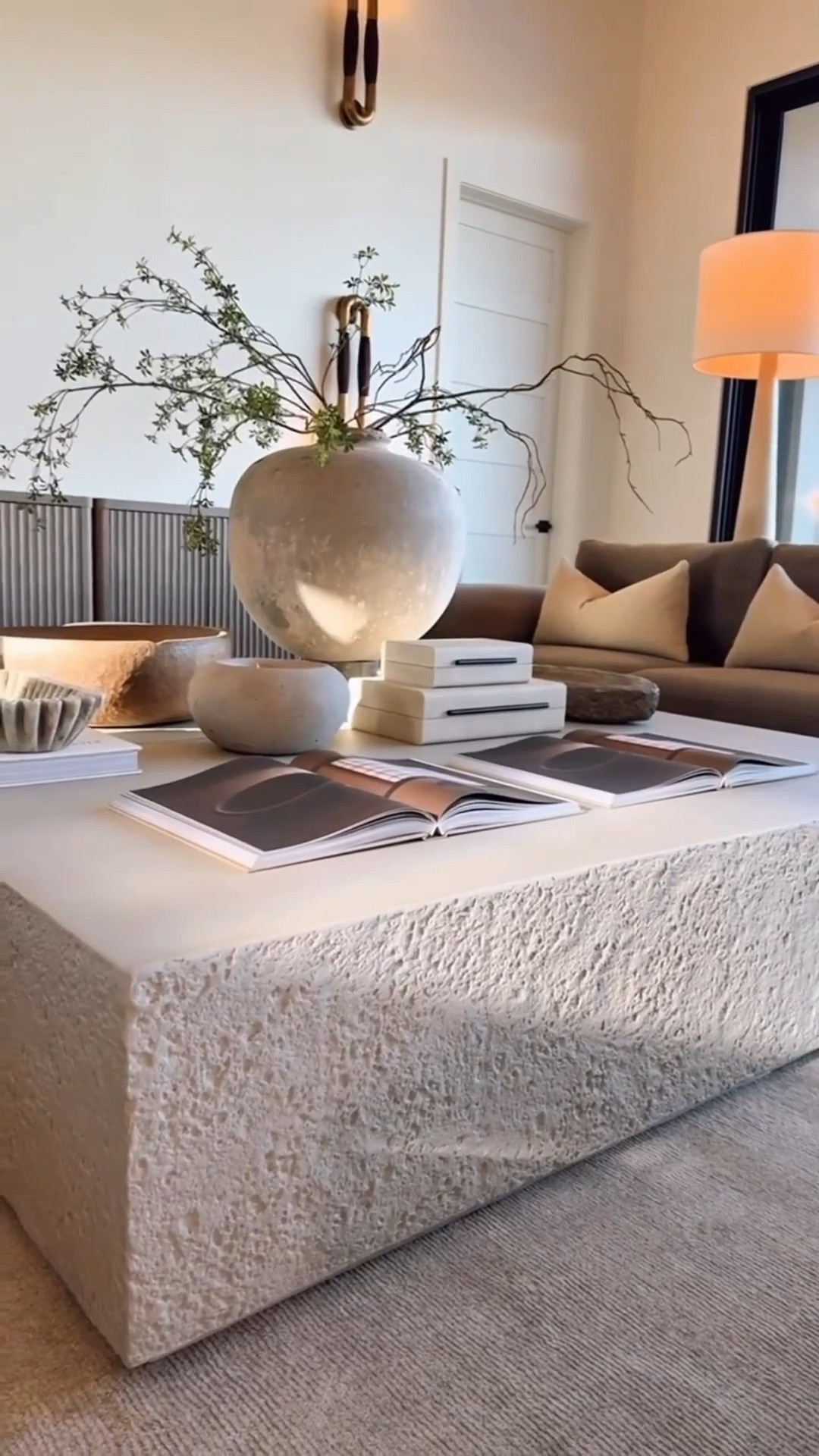 The texture, the tones, the calm 🤎✨ Every detail adds quiet character and creates a warm, modern, neutral space that feels effortlessly elevated. Soft layers, earthy tones, and minimal styling make this room feel serene and beautifully curated.


#neutralhome #moderndesign #textureddetails #cozyspaces #warmneutrals #homeinspo #modernliving #earthytones #minimalhome #interiorinspo #neutraldecor #aesthetichomedecor #modernhomedecor #cozyhomevibes #curatedcozy



#LTKGiftGuide #LTKHome #LTKFindsUnder100