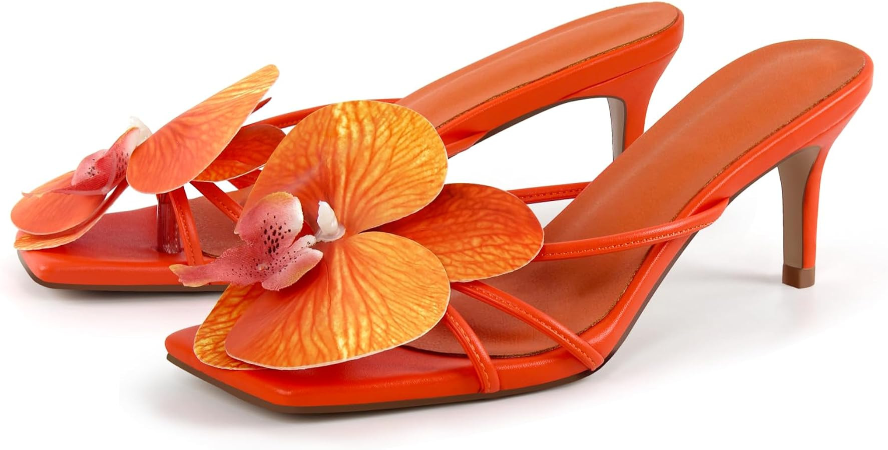 Orchid Heels for Women Slip On Kitten Heel | Amazon (US)