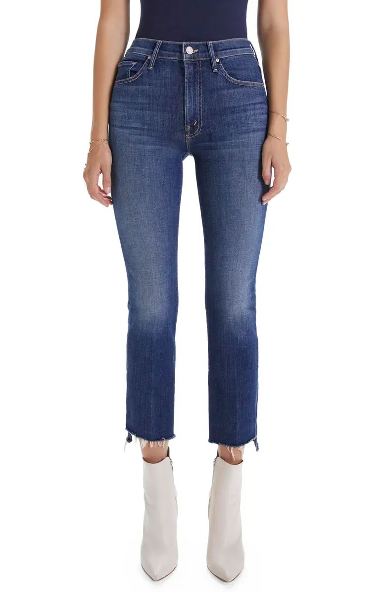 'The Insider' Crop Step Fray Jeans | Nordstrom