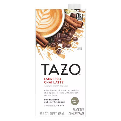 TAZO Espresso Chai Latte - 32oz | Target
