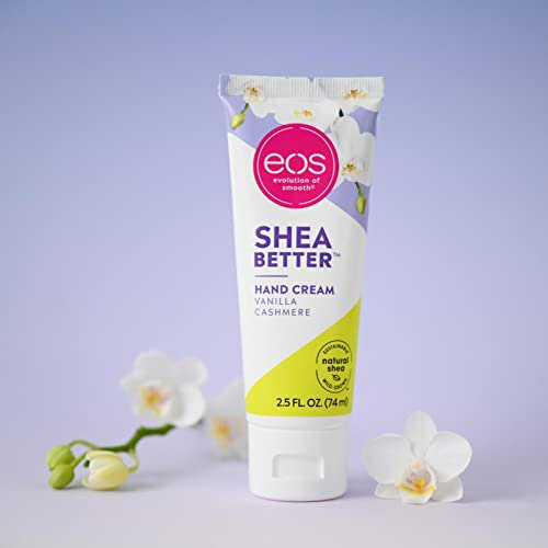 eos Shea Better Hand Cream - Vanilla Cashmere | Instant Hydration + Lasting Protection | 2.5 oz | Walmart (US)