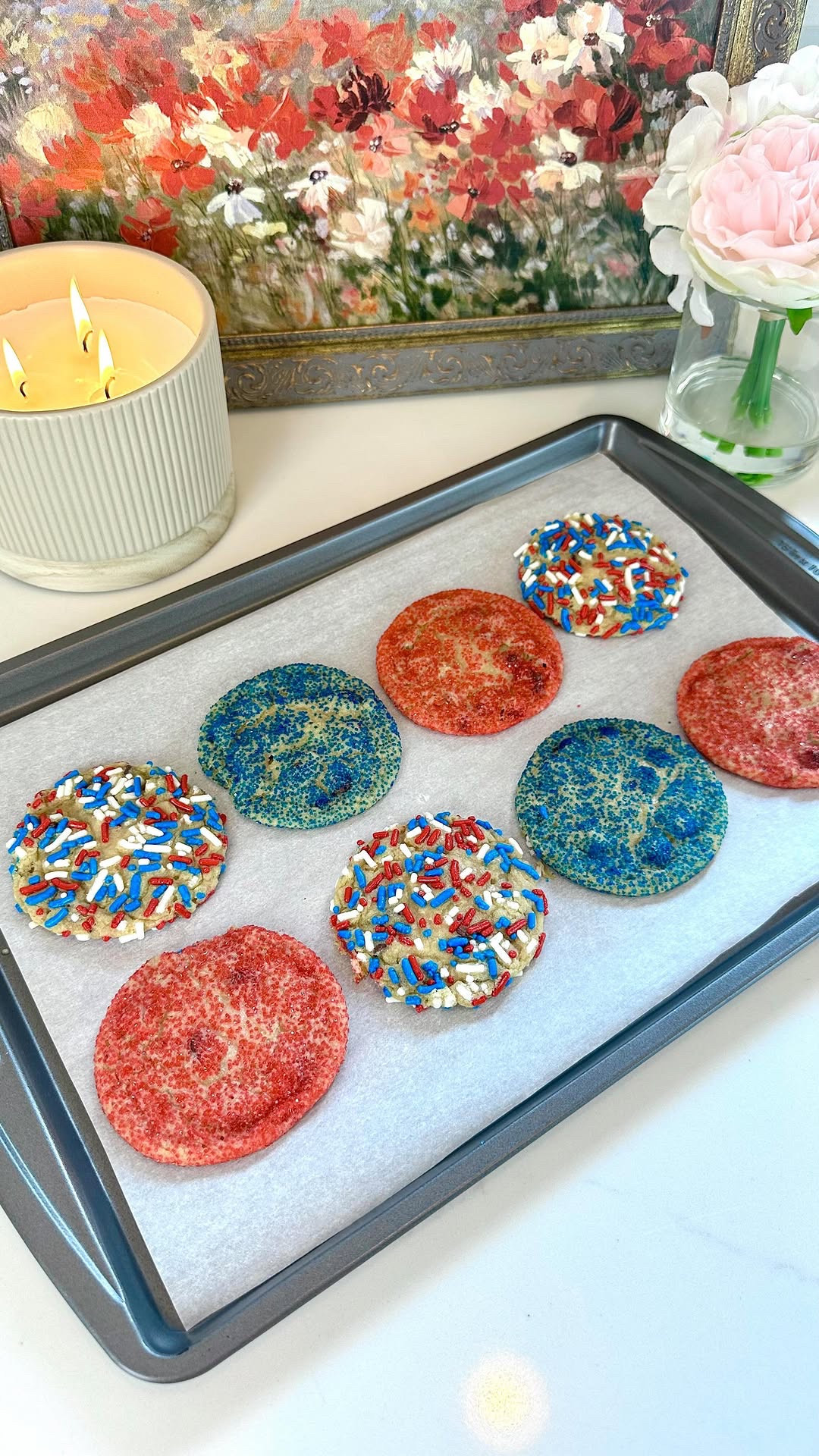 4th of July Cookies 💙❤️🤍 

#LTKSaleAlert #LTKSeasonal #LTKHome