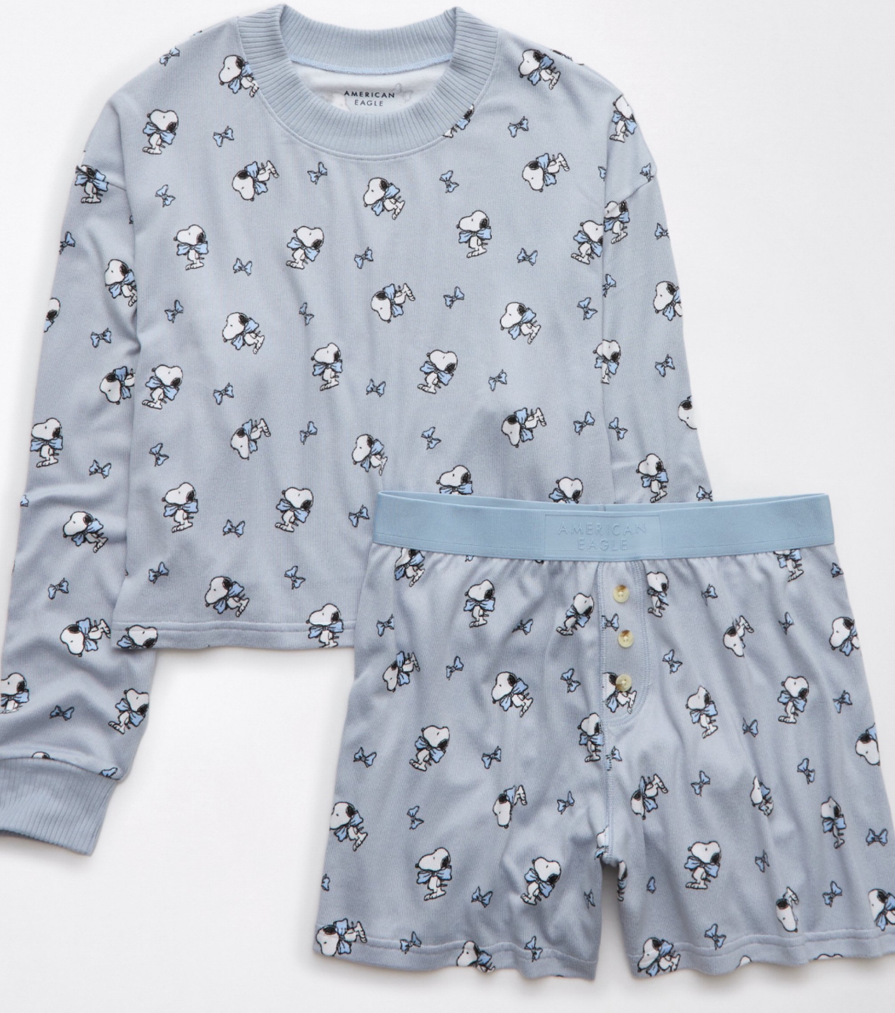 New American Eagle snoopy bow pjs 🎀 

Linking other cute snoopy stuff as well 💗☁️✨🧸

#LTKFindsUnder50