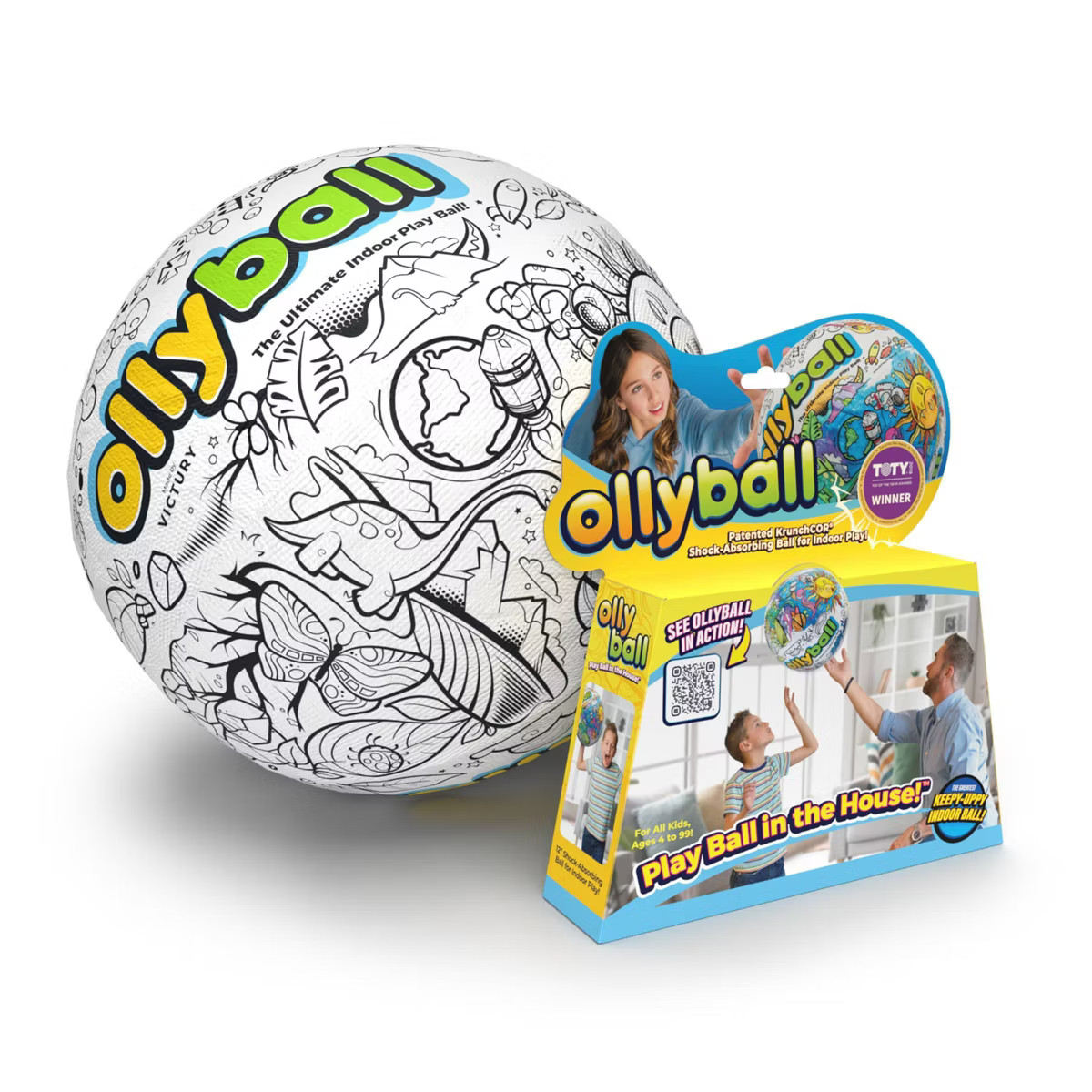 Ollyball Classic 12" Play Ball: Nylon Shell, Ages 4+, Soccer Training | Target