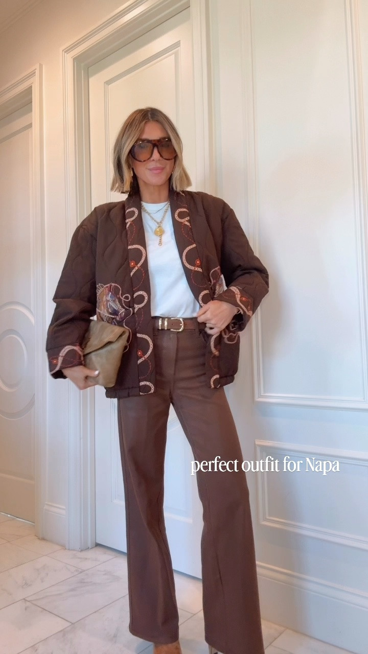 Outfit for Napa, NYC in the fall.