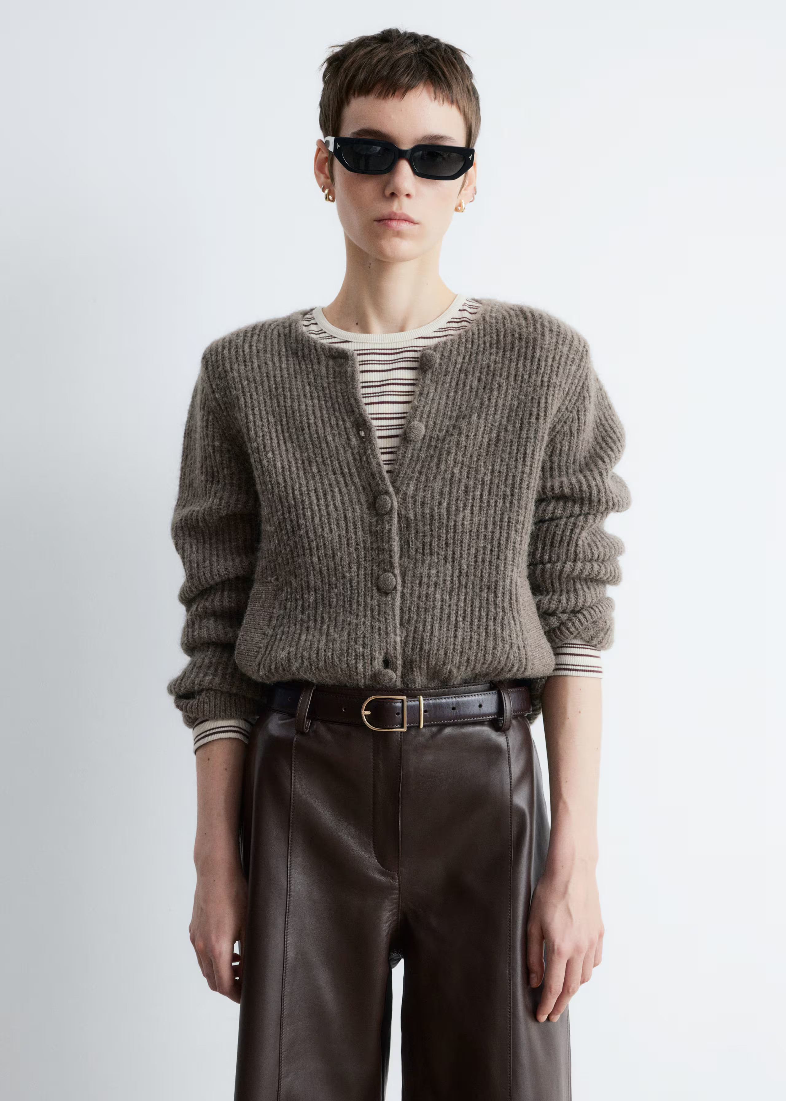 Rib-Knit Cardigan | & Other Stories UK