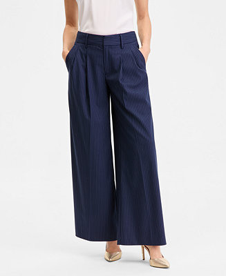 Women's Pinstripe Suit Pants | Macy's