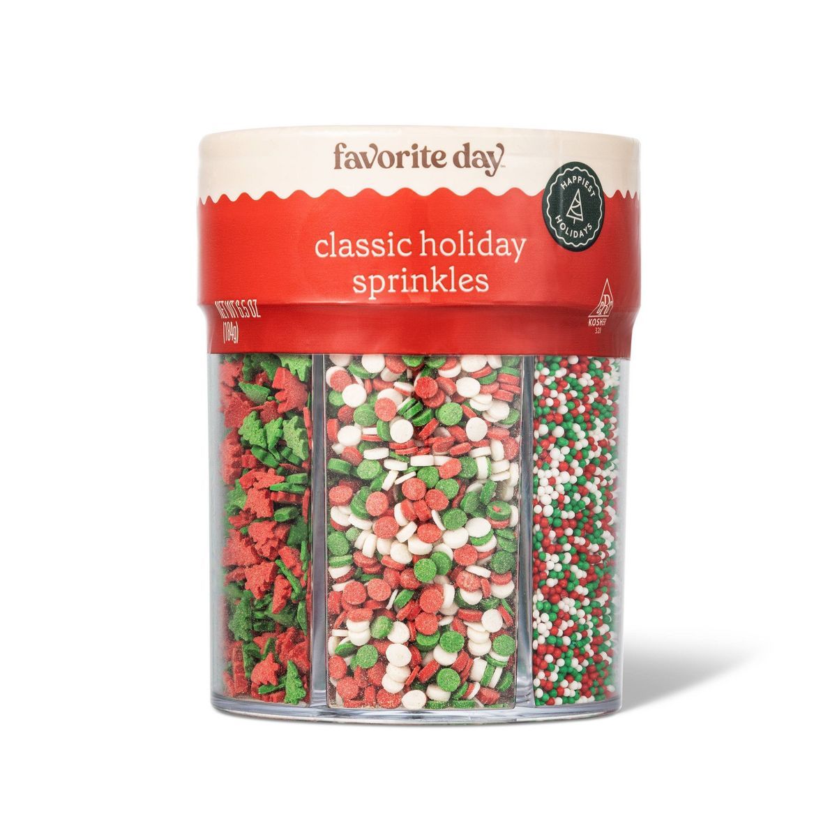 Holiday Classic Holiday Sprinkle Mix - 6.5oz - Favorite Day™ | Target