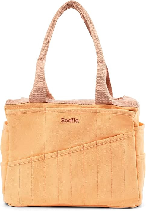 Soolla Studio Bag: Art Supply Storage Organizer & Pottery Tool Bag, Washable Craft Tote, Knitting... | Amazon (US)