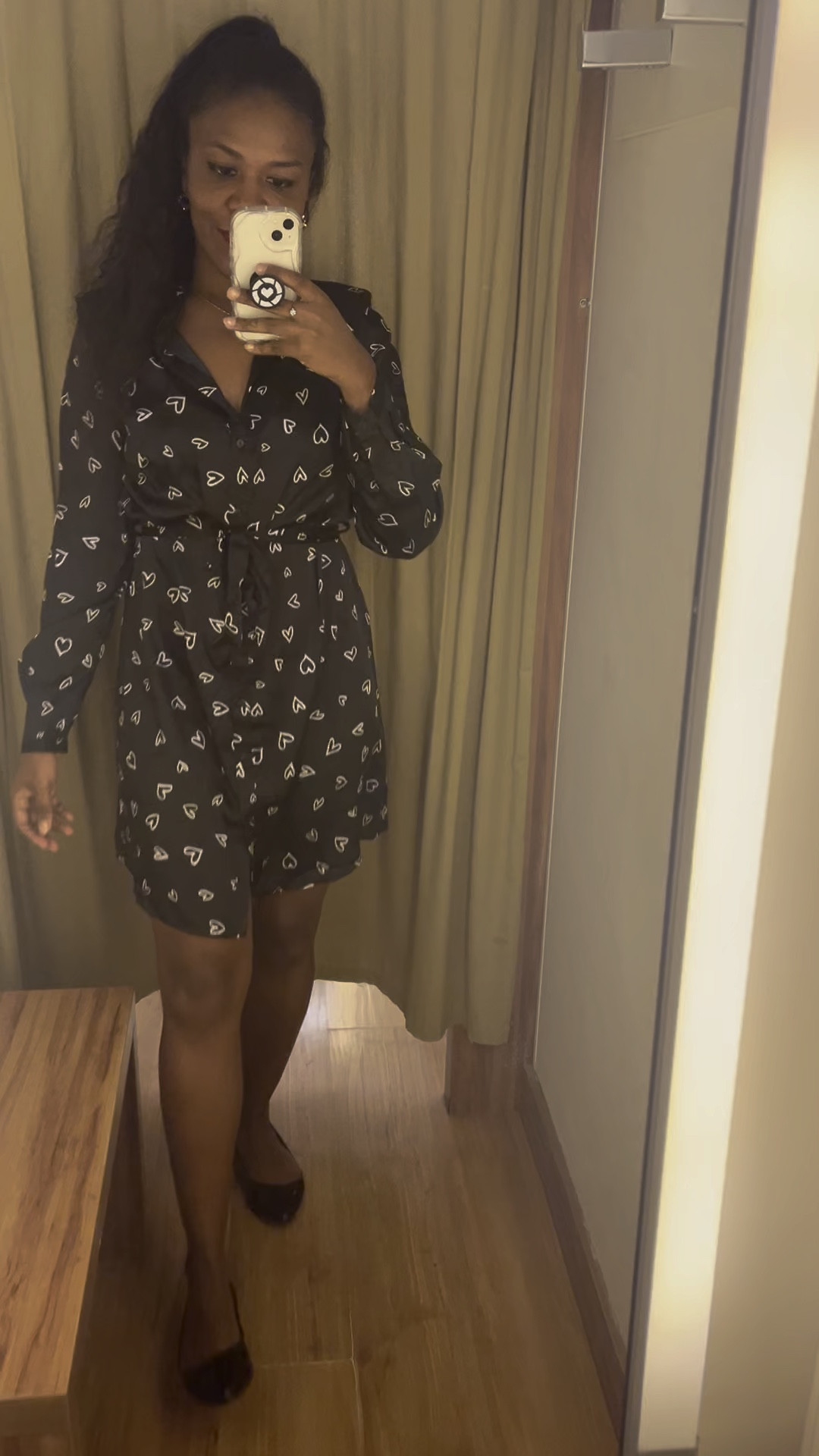 Vestido chemise em crepe com ombreiras! 🤌🏾✨

#LTKstyletip