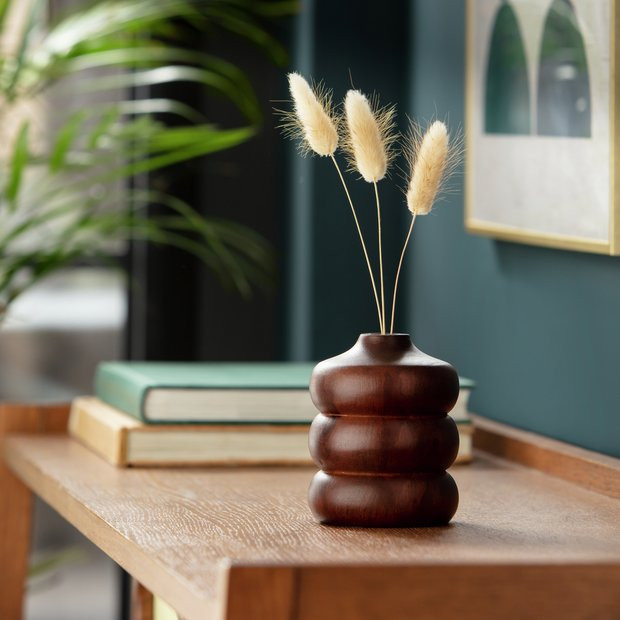 Buy Habitat Mango Wood Bud Vase | Vases | Habitat | Habitat UK