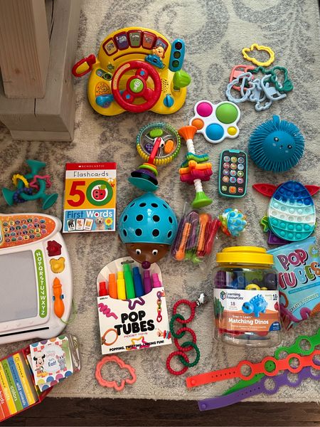 What I am packing to keep my 18 month old entertained on our way to Disney World! 

Toddler car toys, toys for car ride, toys for travel, roadtrip toys, toddler toys, gift ideas for toddlers

#LTKtravel #LTKkids #LTKFind