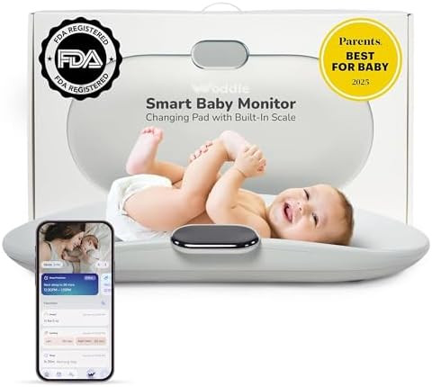 Multifunctional Smart Baby Changing Pad with Medical Grade Scale for Critical Weight Monitoring +... | Amazon (US)