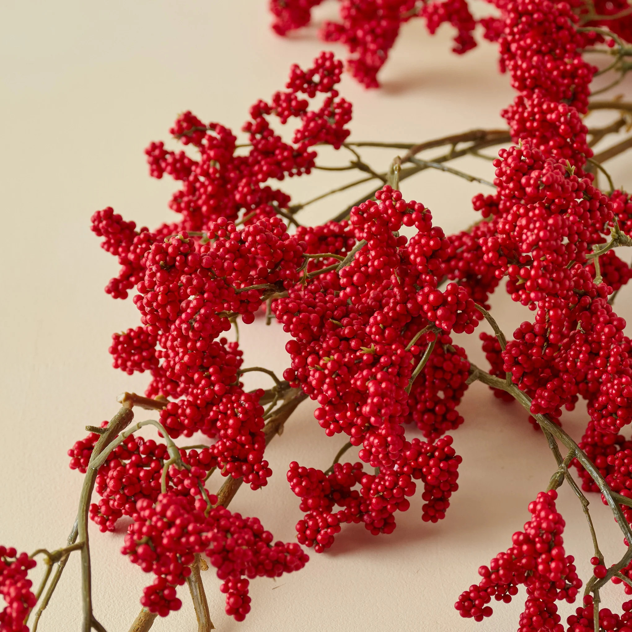 Oversized Red Berry Hanging Pick | Magnolia