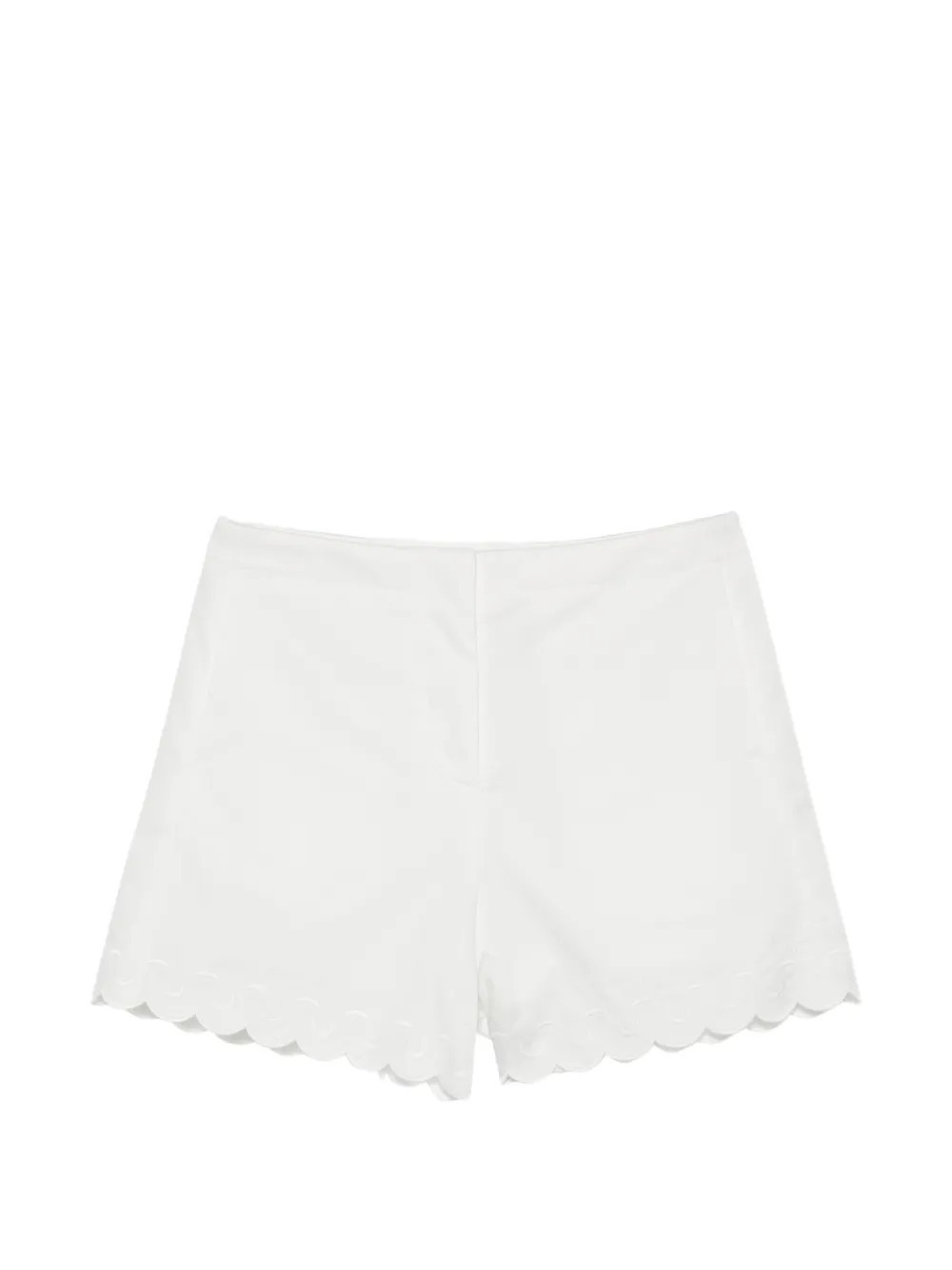 Low Classic embroidered shorts - White | Farfetch Global