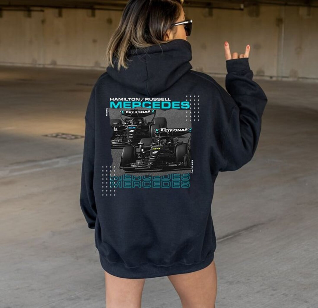Mercedes Paper Cutout Hoodie, F1 Hoodie, F1 Sweatshirt, F1 Gift, F1, F1 Merch, F1 Shirt, Lewis Ha... | Etsy (US)