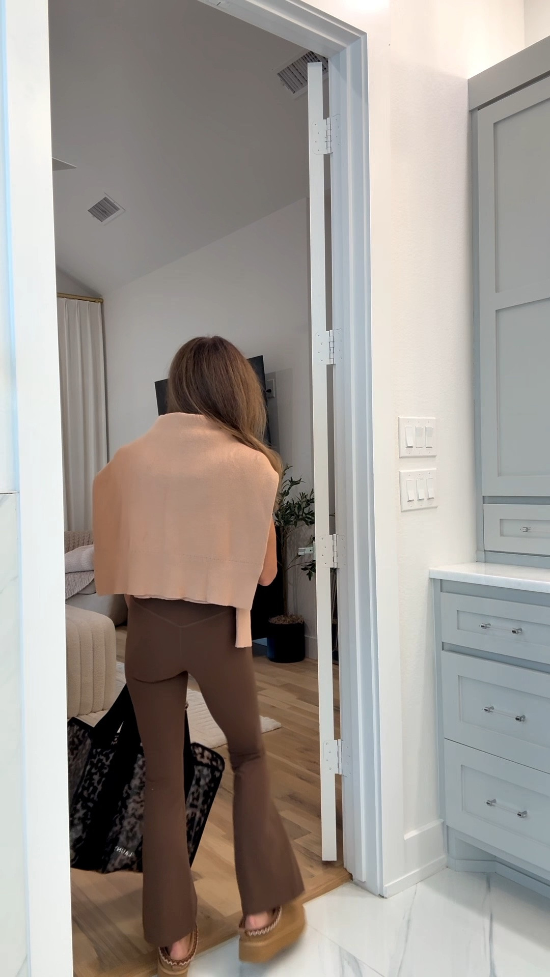 These flare leggings look just like lululemon and are petite friendly!  Im wearing the cacao color and wearing size xs in both leggings and top

#LTKPetite #LTKOver40 #LTKActive