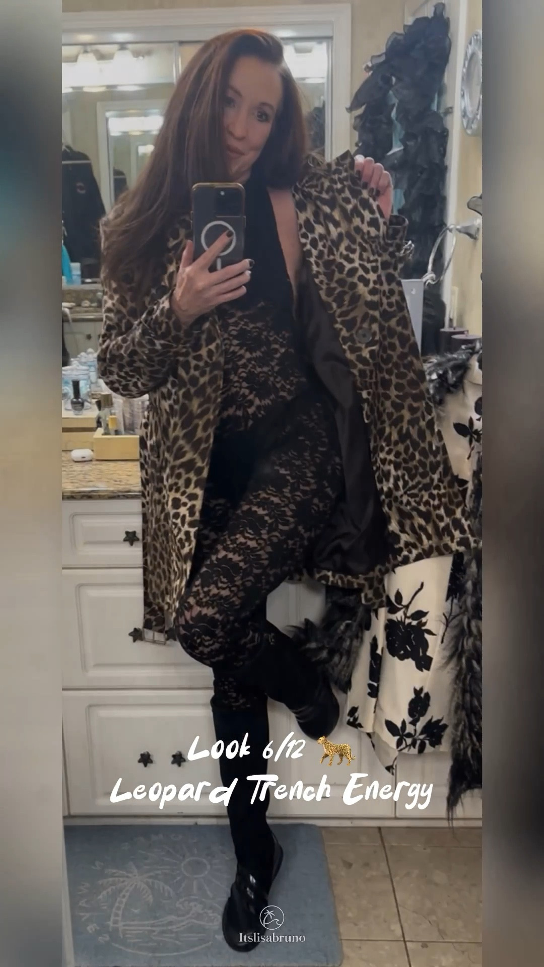 Look 6/12 – Leopard Trench + Black Catsuit 🐆🖤

Styling my Superdown black catsuit from @Revolve  with a bold @michaelkors-us  leopard trench and @Revolve x @adidas boots for a statement look that’s chic, confident, and wearable 🔥

This is proof that one great base layer can create endless outfits. A classic black catsuit paired with a standout coat instantly elevates your everyday style.

Shop my full look and similar pieces below 🤍

#Ad #LTKCreator #LTKStyle #CatsuitOutfit #LeopardTrench #MichaelKorsStyle #CapsuleWardrobe #StyleSeries #StatementCoat #EverydayChic #AgelessStyle #WomenWithStyle #OutfitInspo #ClosetStaples #ResaleFashion #PoshmarkFinds #WearableFashion #FashionOver40 #ModernStyle
C @adidas  boots

#LTKootd #LTKNYFW #LTKSeasonal