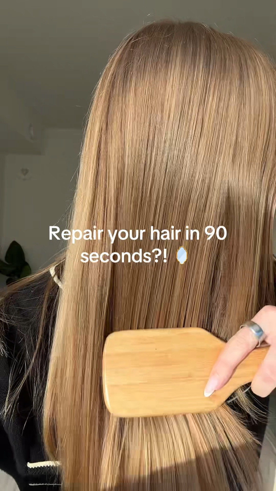 Repair your hair in 90 seconds AND the shine lasts up to 4 washes ✨👏🏻 #shinyhair #glasshair #healthyhair 

#LTKSpringSale #LTKBeauty #LTKgrwm