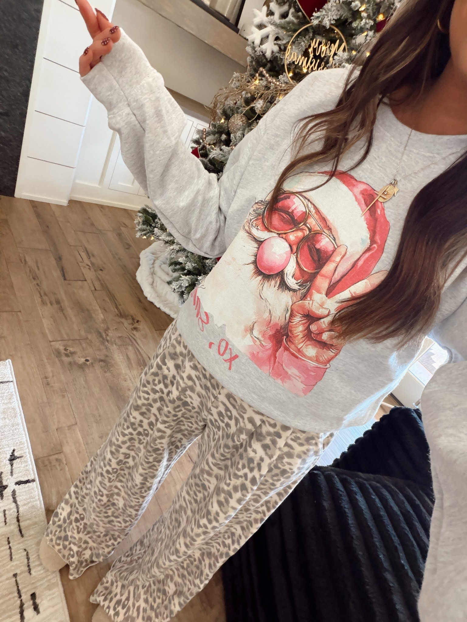Cozy Santa crew neck!! 

Code: CRISTINA for 35% off this weekend only! + free gift in EVERY order (free sweatshirt, hat, gift card, etc. chosen at random) 

#LTKSeasonal #LTKSaleAlert #LTKHoliday