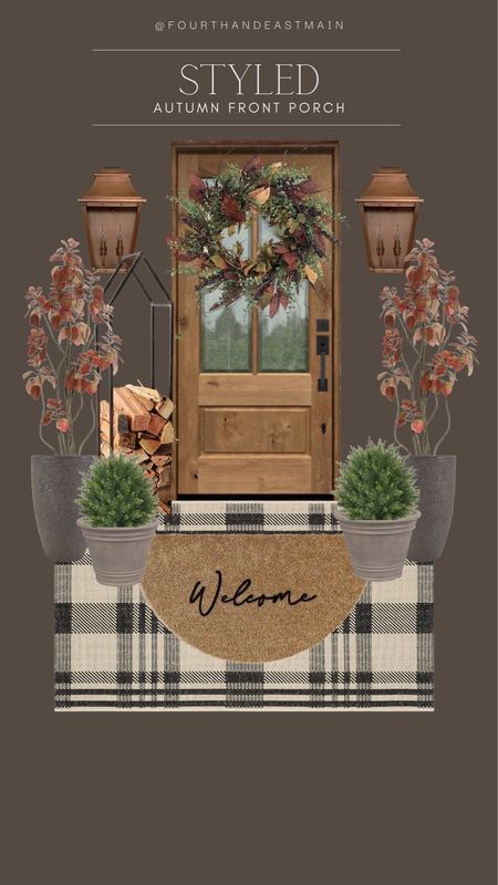 styled // autumn front porch mostly all from target 🤎

front porch design 
front porch styling 


#LTKhome