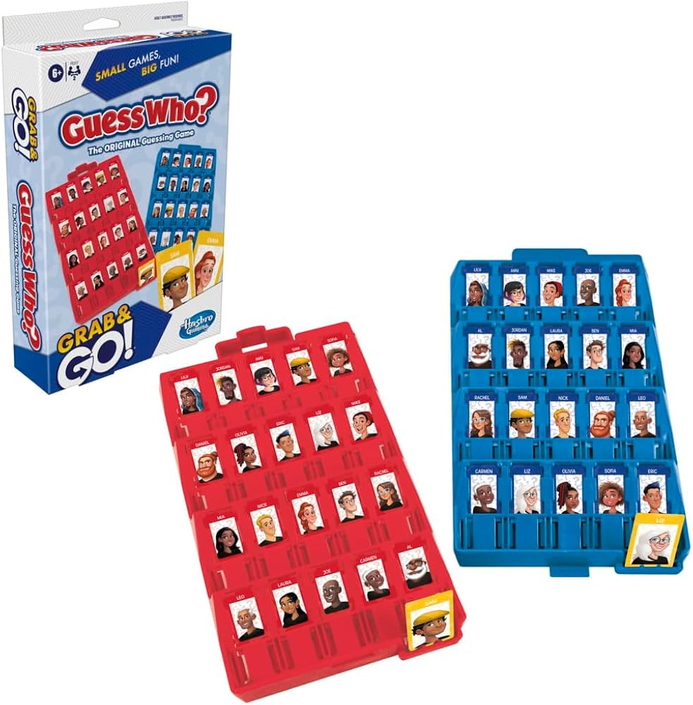 Grab 'N GO Travel Game Guess WHO? | Amazon (US)