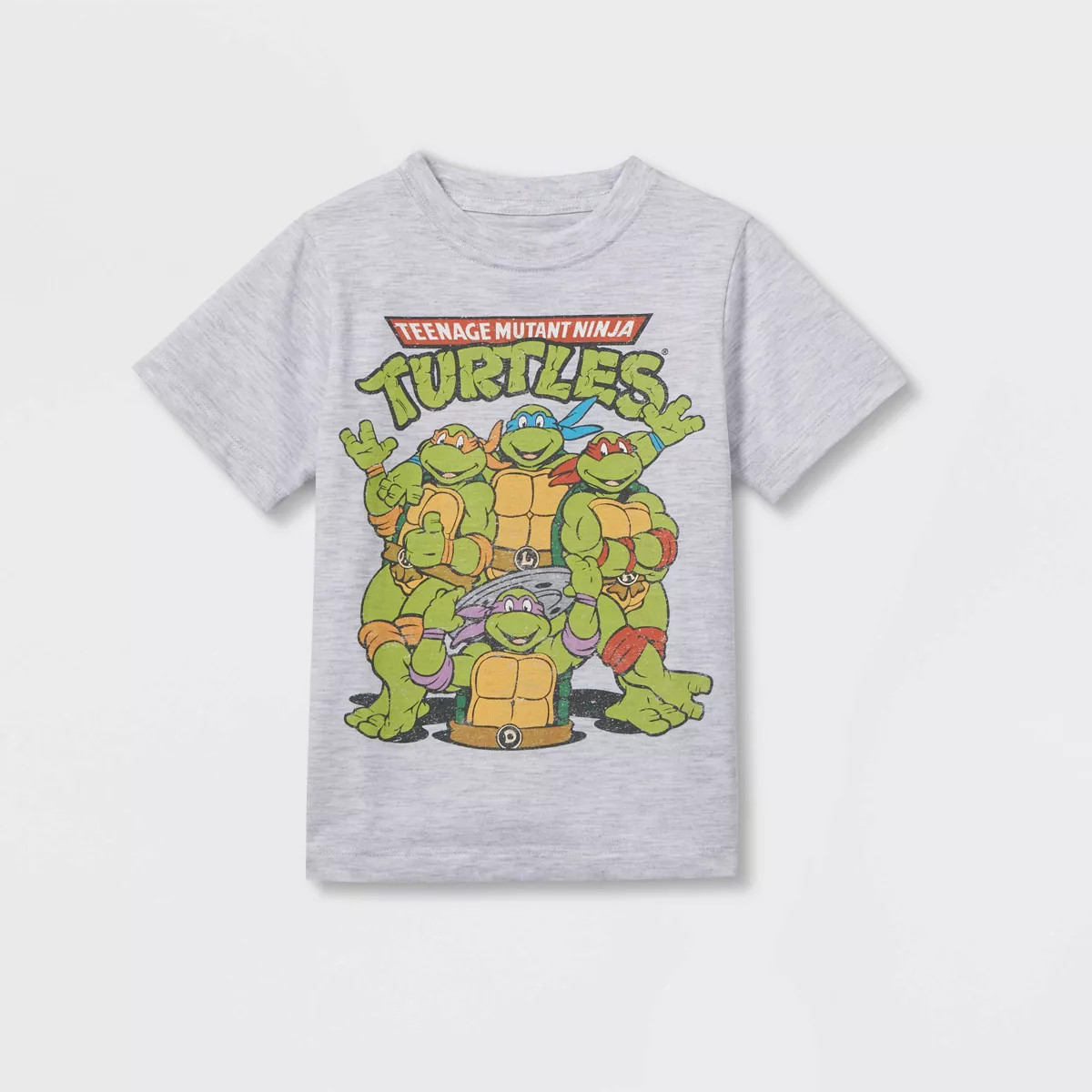 Toddler Boys' Teenage Mutant Ninja Solid T-Shirt - Blue | Target