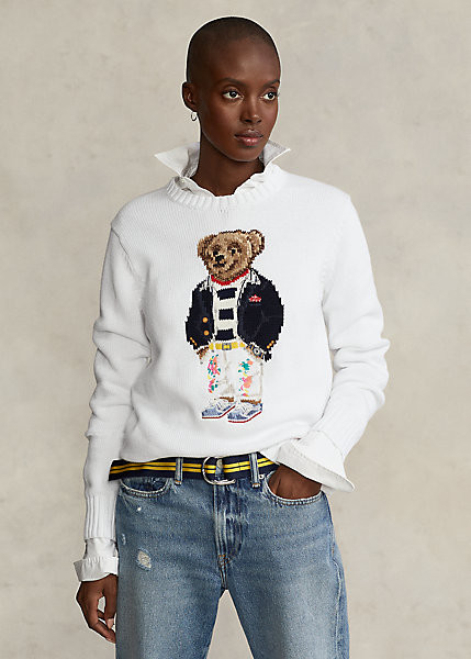 Polo Bear Cotton Jumper | Ralph Lauren (UK)
