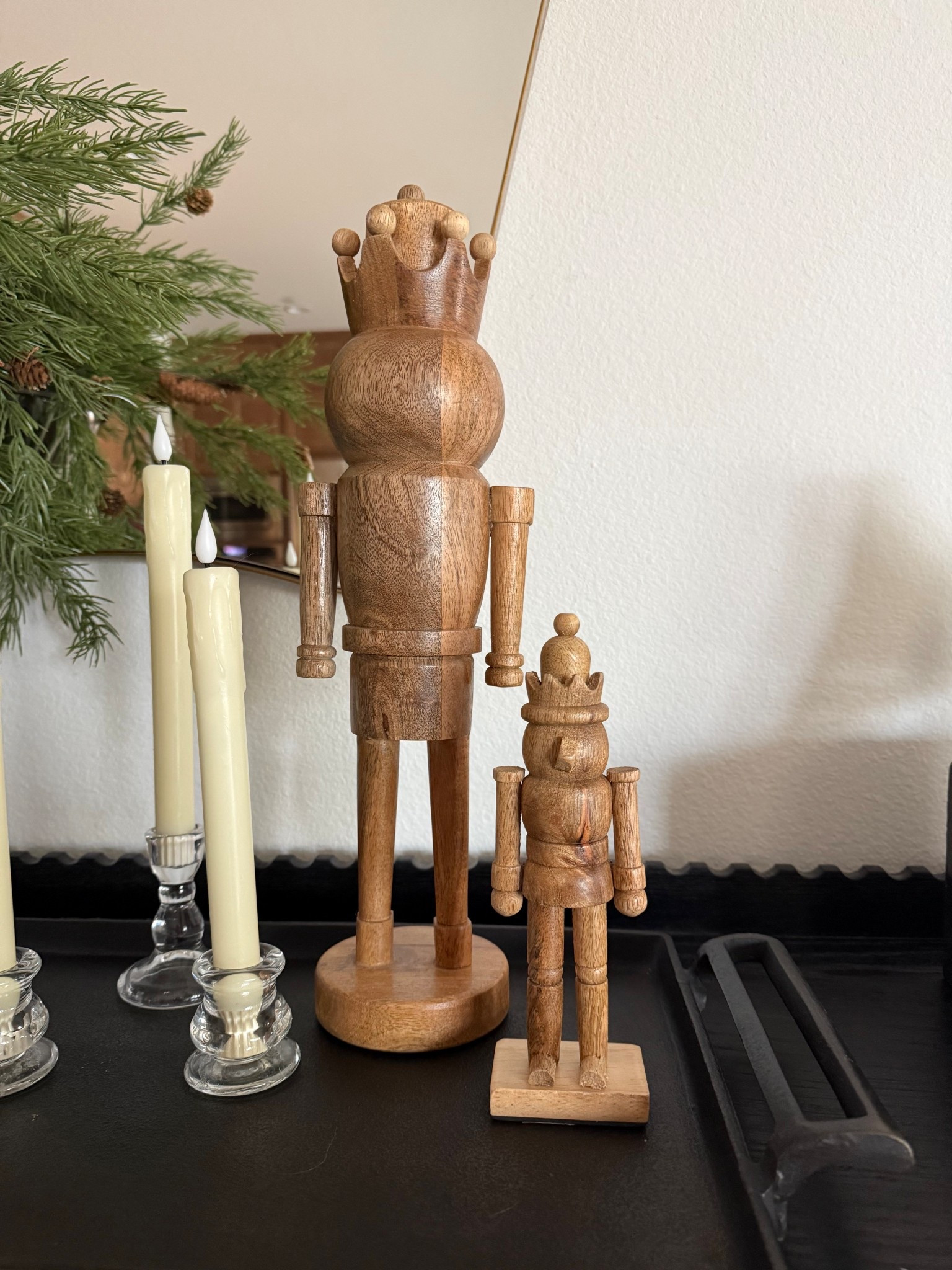 These wooden nutcrackers are the sweetest find from Walmart. Simple timeless and they look beautiful styled anywhere in the house! 

#LTKFindsUnder50 #LTKHoliday #LTKHome