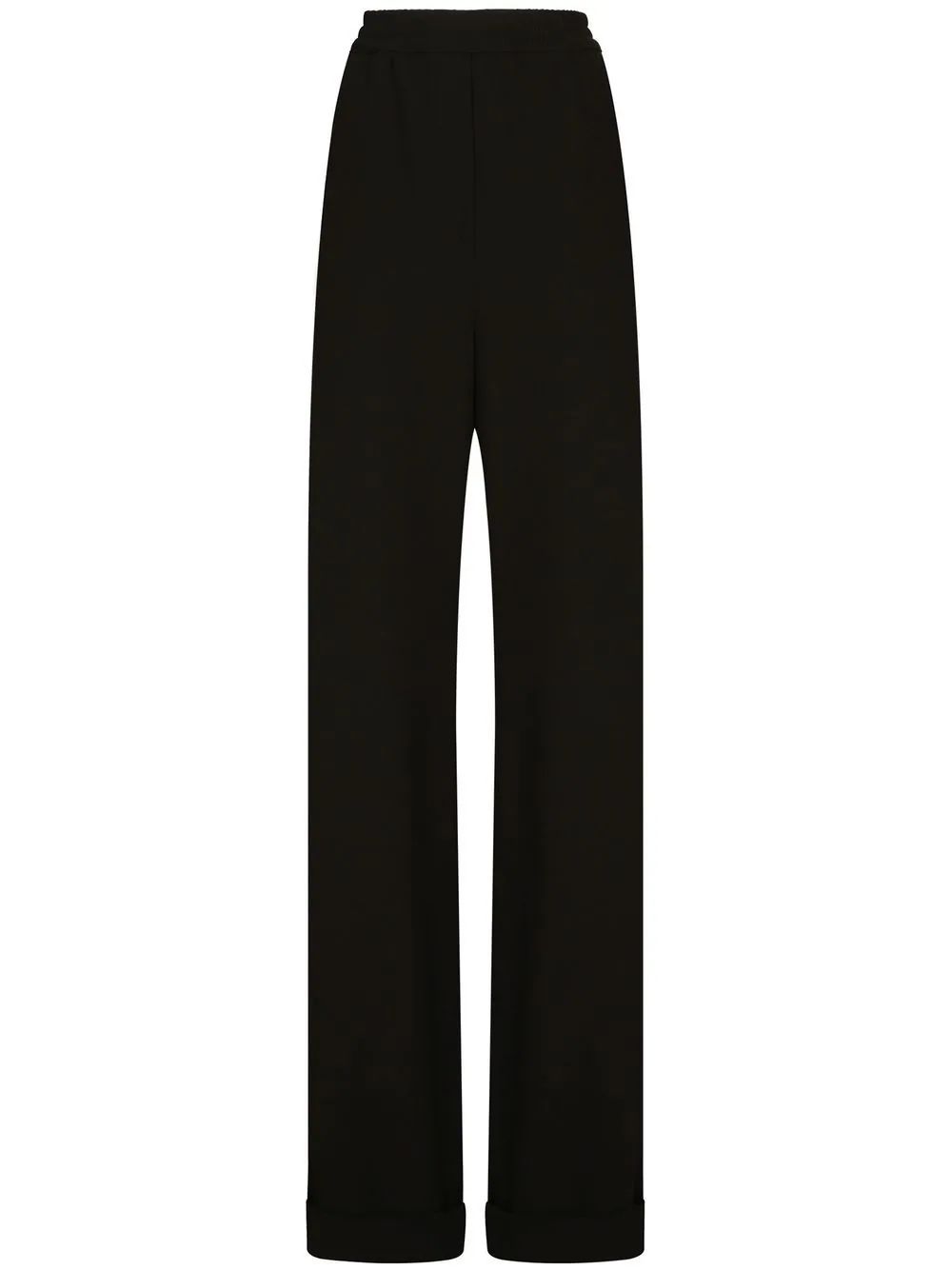 Dolce & Gabbana KIM DOLCE&GABBANA Elasticated Waist virgin-wool Trousers - Farfetch | Farfetch Global