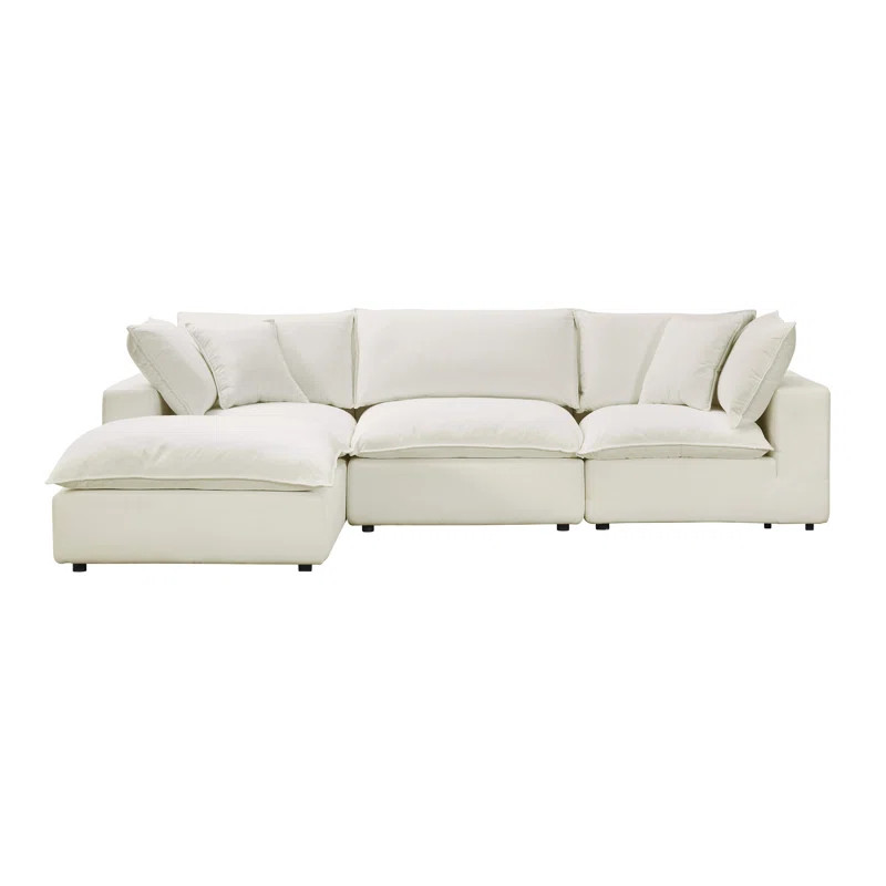 Elsa 4 - Piece Upholstered Sectional | Wayfair North America