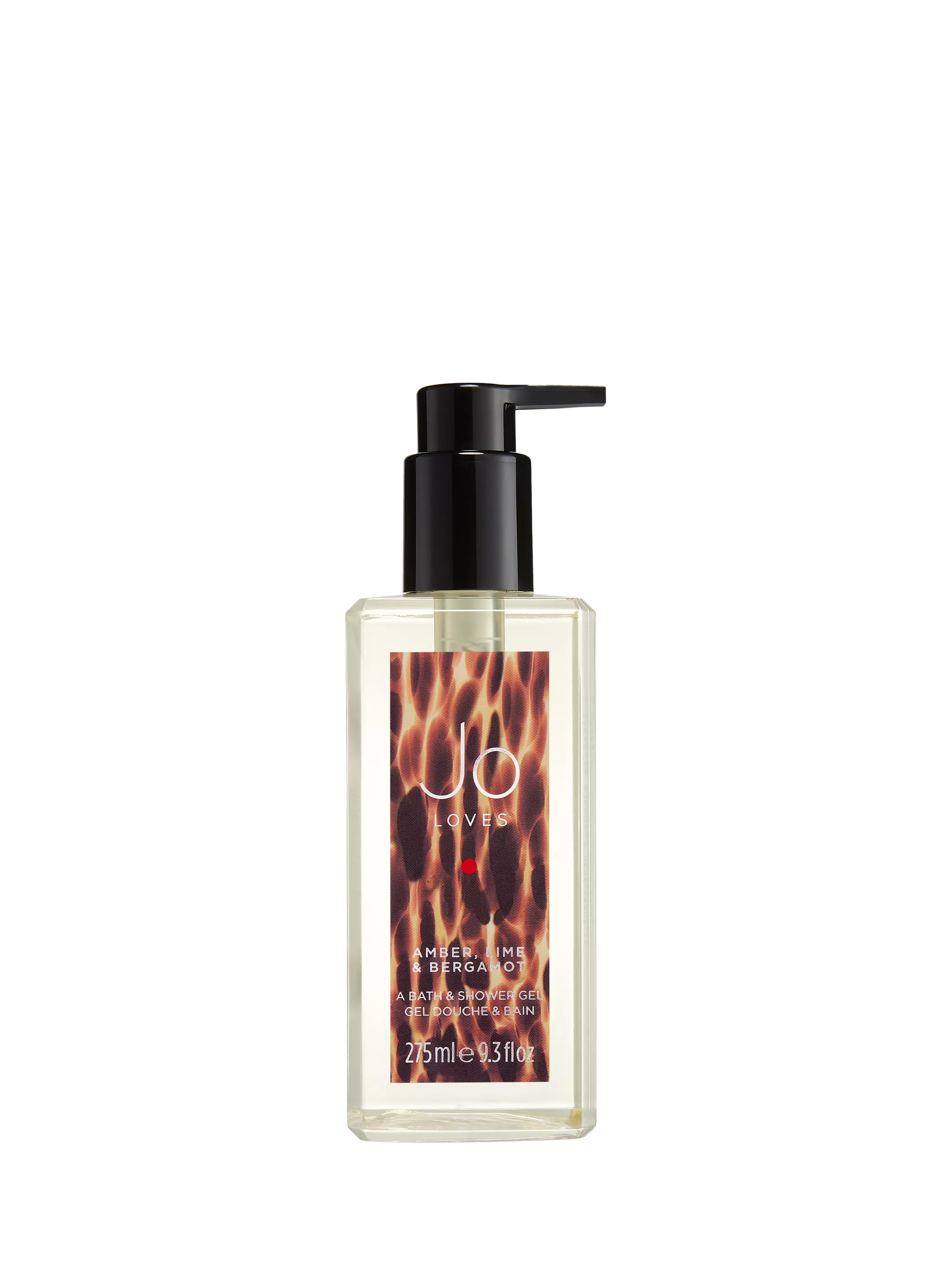 Jo Loves A Bath & Shower Gel Amber Lime & Bergamot, 275ml | John Lewis (UK)
