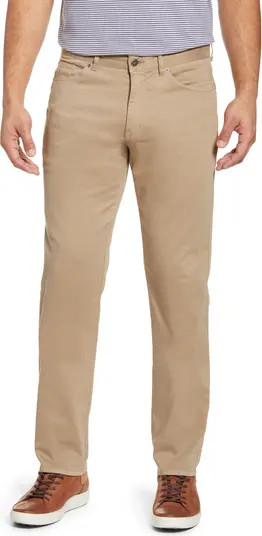 Peter Millar Ultimate 5-Pocket Straight Leg Sateen Pants | Nordstrom | Nordstrom