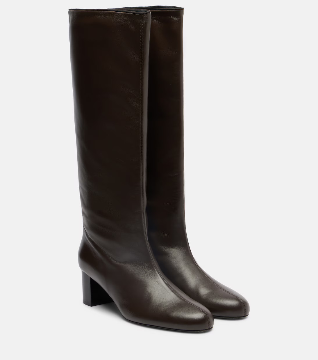Downtown leather knee-high boots | Mytheresa (US/CA)