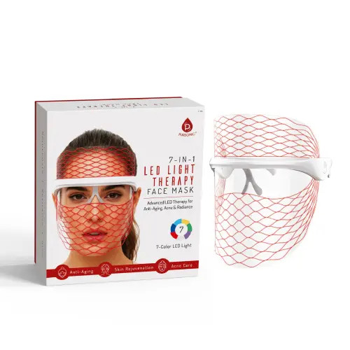 PURSONIC 7-in-1 LED Face Mask in White at Nordstrom | Nordstrom