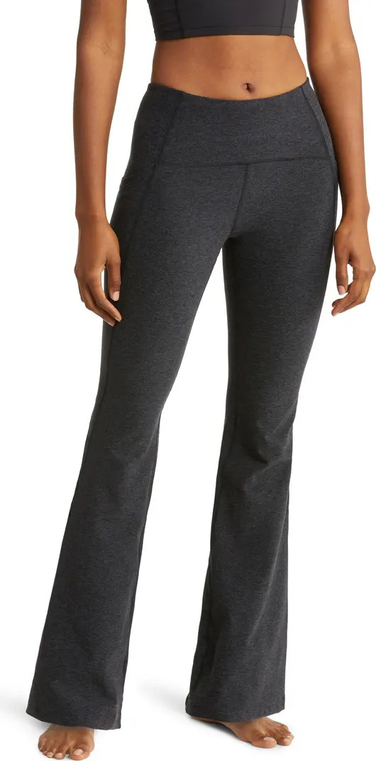 Restore Soft High Waist Pocket Flare Leggings | Nordstrom
