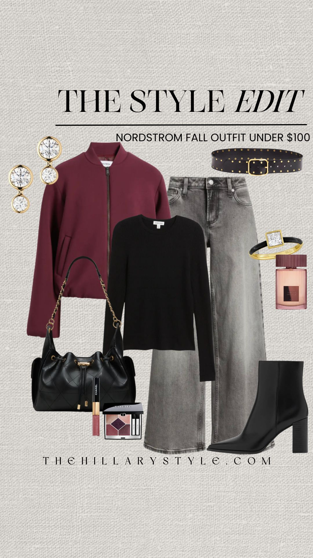 The Style Edit: Nordstrom Fall Outfit Edit Under $100!

Fall fashion doesn't have to break the bank! I've curated the ultimate fall outfit from Nordstrom, with every single item under $100! This look combines chic, comfortable, and versatile pieces perfect for everyday wear. Featuring on-trend wide-leg grey jeans, a classic black long-sleeve top, a stylish bomber jacket in a rich fall hue, and essential accessories like a statement belt and versatile ankle boots – this outfit proves you can achieve a high-end look on a budget. Get ready to elevate your autumn style without overspending!

#NordstromFinds #FallFashion #AffordableFashion #Under100 #BudgetStyle #FallOutfit #StyleEdit #FashionOnABudget #TrendingNow #OOTD #CapsuleWardrobe #AutumnStyle #NordstromStyle #ChicOnABudget #TheHillaryStyle 

 

#LTKSeasonal #LTKFindsUnder100 #LTKStyleTip