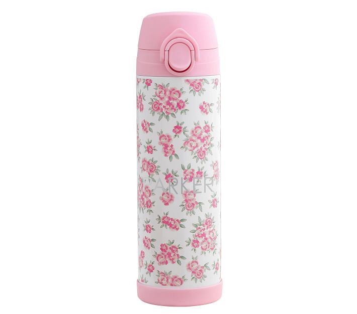 Mackenzie LoveShackFancy Antoinette Floral Water Bottle | Pottery Barn Kids